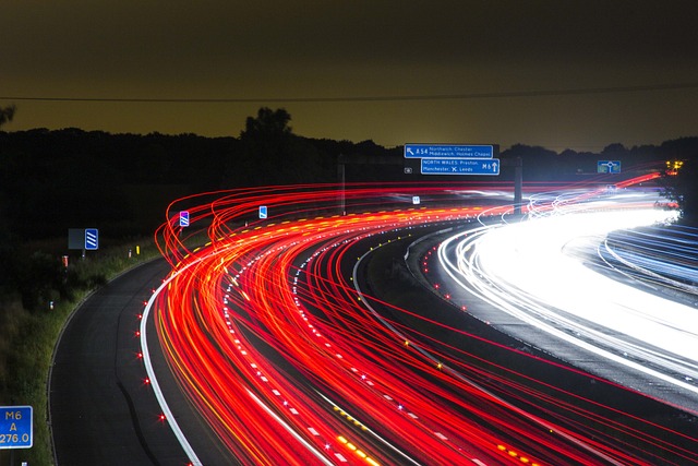 Traffic on the Autobahn